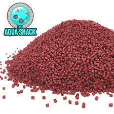 Super Red Shrimp Pellets - 2mm Sinking Cichlid Colour Parrot Oscars Value Bulk