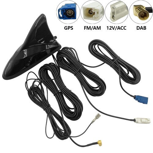 Dab gps aerial shark fin - fm,