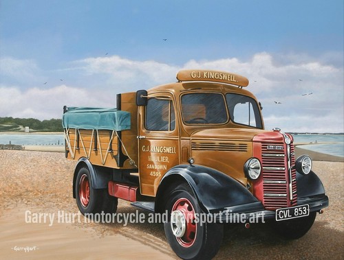 Bedford model tipper - bedford,