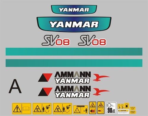 Yanmar sv08 mini - sv08, digger