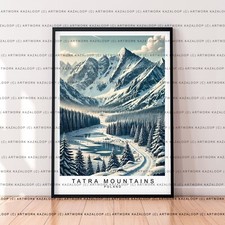 Tatra Mountain Trail Art Print