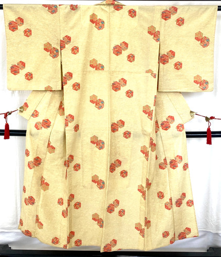 Japanese vintage kimono silk - japanese,