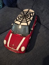 2004 Playmates Mini Cooper S Micro Car Race Track Play Set transformer