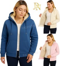 Ladies Womens Fur Lined Jacket