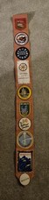Joblot Of UK and USA Sightseeing Patches Vintage