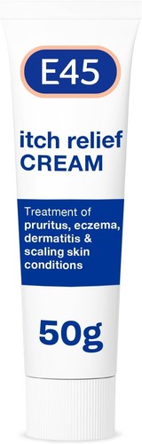 E45 itch relief cream 50g - relief,