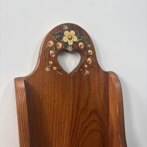 Vintage hand painted floral - hand,