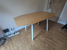 Folding IKEA 4 seater table Wood And White