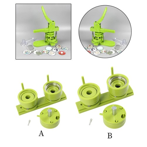 Round button making - round,