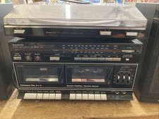 Sanyo stereo twin cassette - sanyo,
