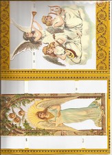 Mamelok Embossed Die Cut Scrap Reliefs A4 Decoupage (877-39/40) Christmas BOGOFF