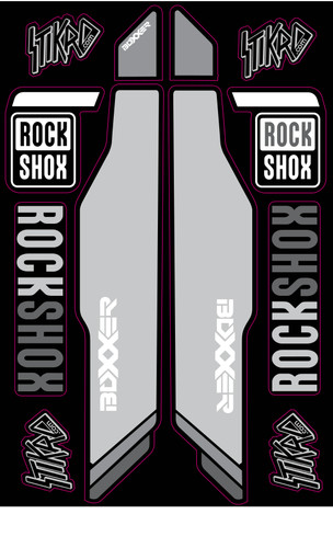 Rockshox boxxer scratch - 15,