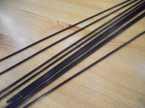 Carbon fibre push rods - fibre, 4
