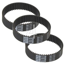 3 x Toothed Rubber Planer