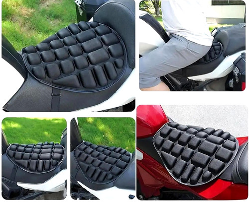 Motorcycle seat cushion air - 3d,