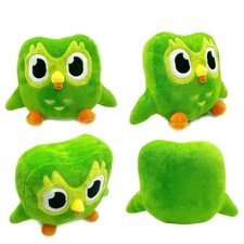 Green Owl Plush Toy Soft