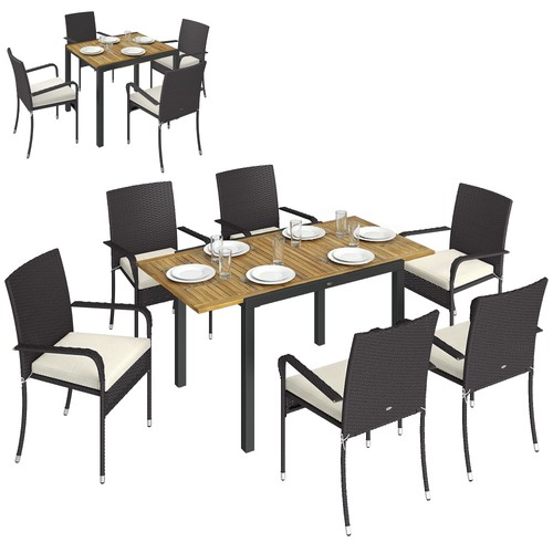 Outsunny seater rattan - 6,