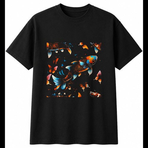 Detailed koi butterfly - detailed,