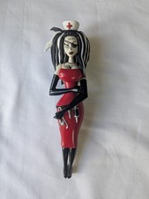 Toxic Toons Miss Cery Nurse Mezco Toys 2004 Figure Gothic Horror Goth Girl