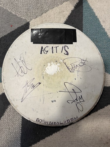 Signed and tour used - signed,