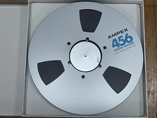 Vintage AMPEX Grand Master 456 Metal Reel To Reel Recording Tape