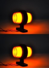 # 2 x 12-24V LED Amber Amber