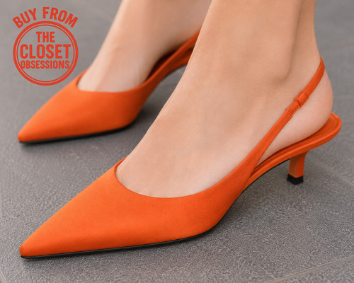 Zara orange pointed - orange,