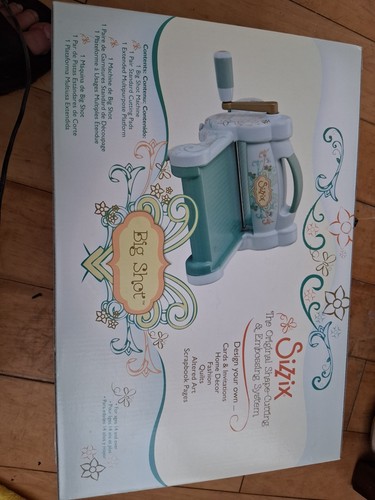 Sizzix big shot cutting - sizzix,