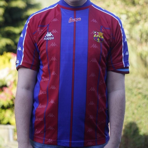 1997 barcelona home shirt - 1997/98,