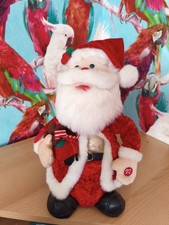 Cuddle Time Singing Dancing Vibrating Christmas Santa Toy Decoration