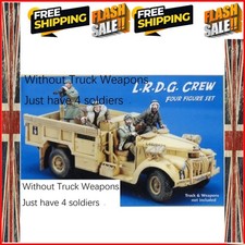 Unpainted Kit 1/35 LRDG Crew