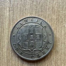 Old Jamaican penny from 1910