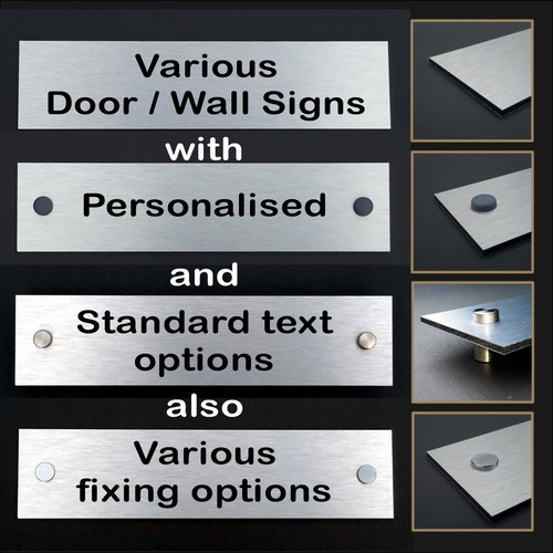 Personalised office door - office,