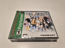 Final Fantasy IX 9 Sony PlayStation PS1 SEALED BRAND NEW NTSC U/C 