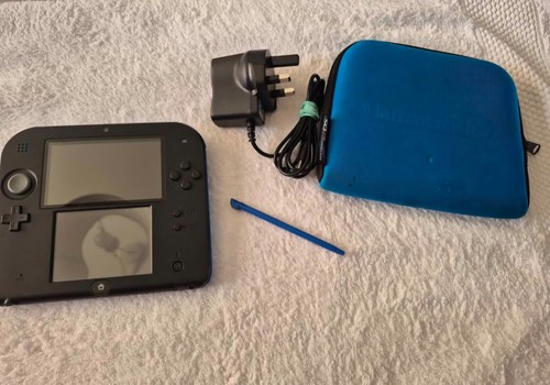 Nintendo 2ds black blue - nintendo,
