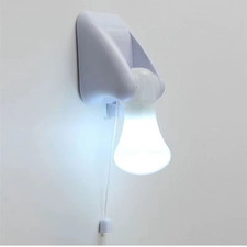 LED battery-operated pull-cord