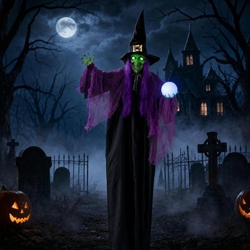Halloween hanging witch - hanging,