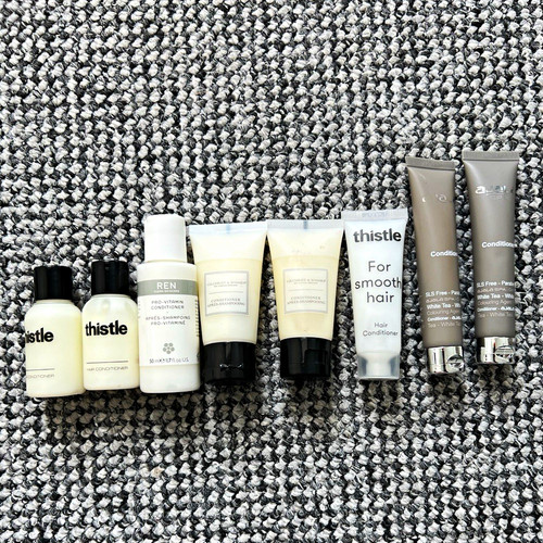 Assorted travel size hair - size,