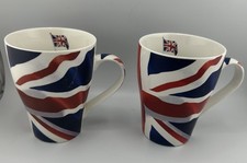 2 Union Jack Mugs 350 ml UK