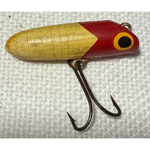 Vintage wooden fishing lure - vintage,