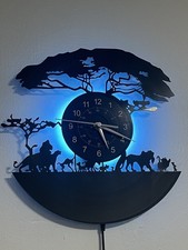 Lion King Clock With Light