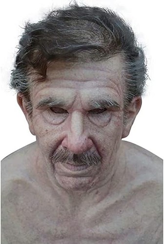 Halloween realistic old man - realistic,