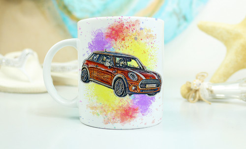 Rainbow splashed mini - splashed,