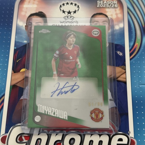 Topps chrome hinata miyazawa - chrome,