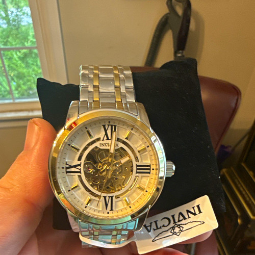 Invicta men analog - analog, skeleton