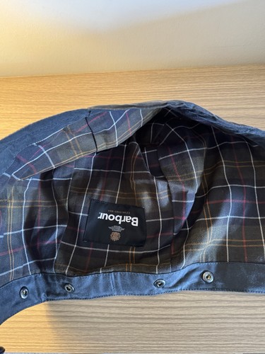 Barbour waxed colton hood - waxed,