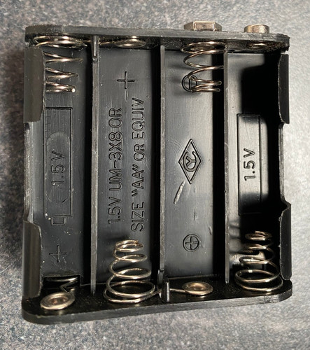 Battery holder black - holder,