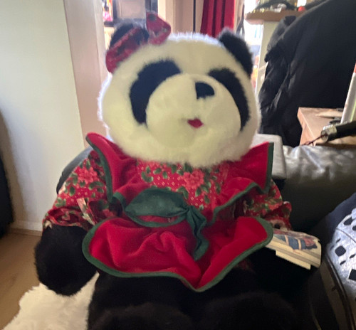 Panda plush soft toy - panda,