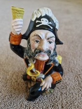 Rockingham Pottery Pirate King Toby Jug Pirates of Penzance D'Oyly Carte Opera