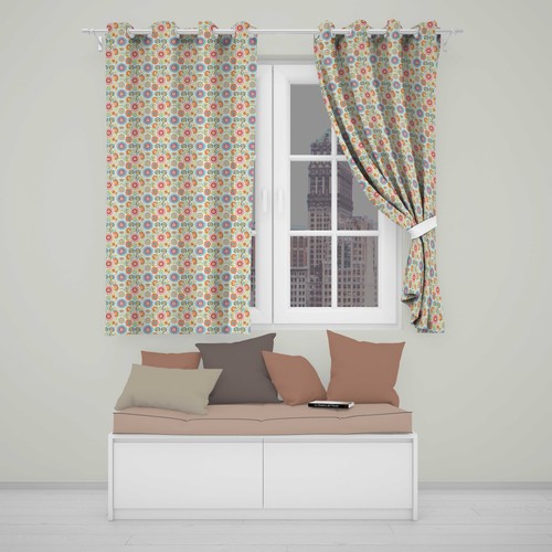 Blackout eyelet curtains - blackout,